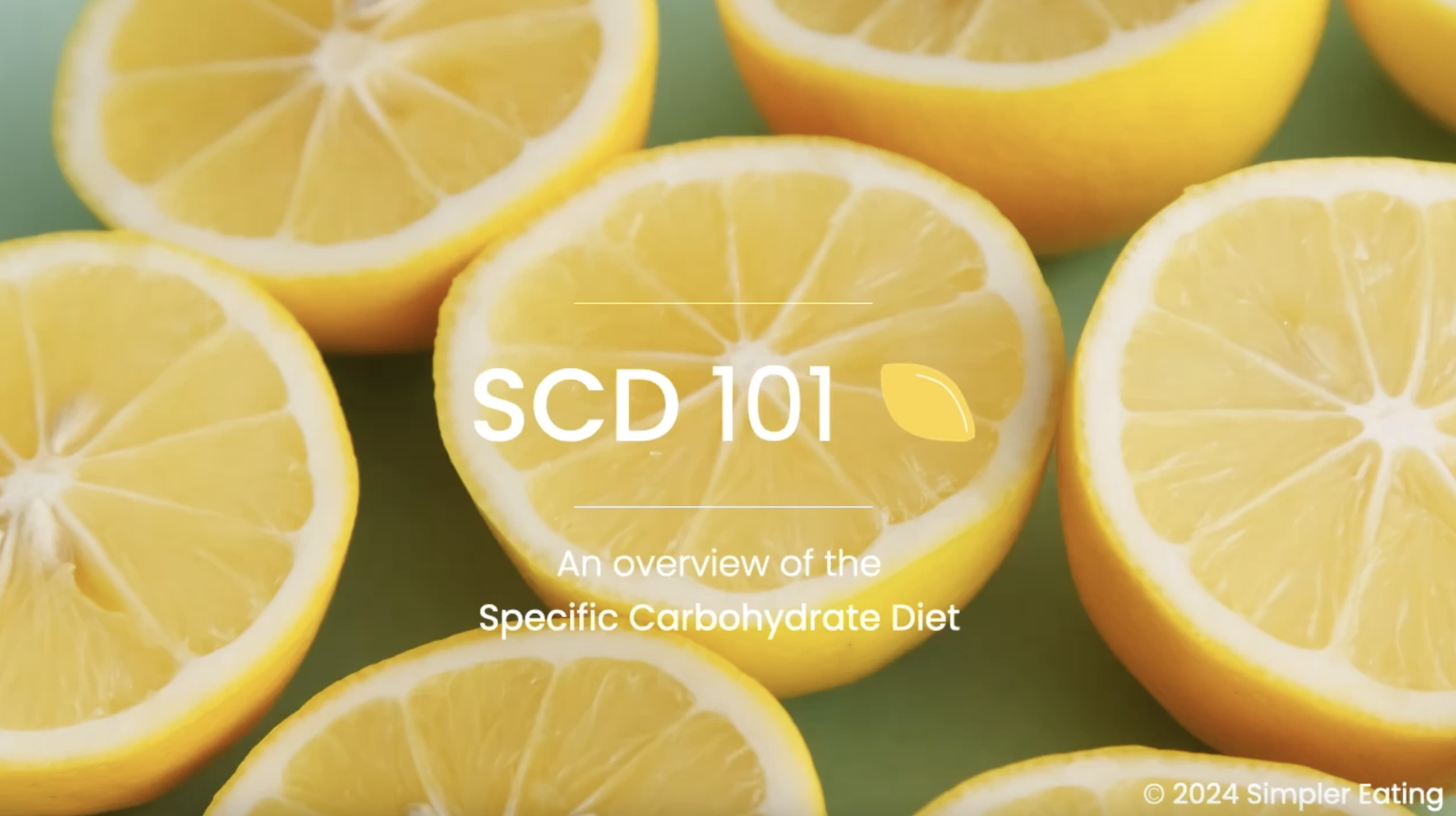 Overview of the Specific Carbohydrate Diet (SCD). SCD recipes, paleo recipes, grain-free, dairy-free, refined sugar-free.